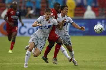 Andrés Cadavid, Andrés Ricaurte y Yesid Díaz anotaron los goles de la victoria 3-1 del Medellín frente a Patriotas. Santiago Orozco puso el descuento.