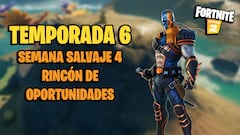 Fortnite: Semana Salvaje 4 - Rincón de Oportunidades; cambios y novedades