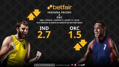 Indiana Pacers vs. Oklahoma City Thunder (partido 3): horario, TV, estadísticas y pronósticos