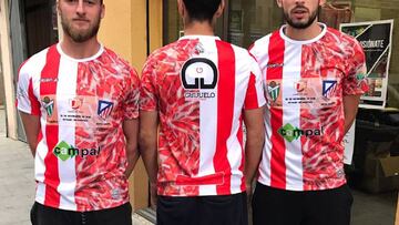 Atletico and jamon jersey