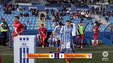 Resumen del Atlético Baleares vs Sevilla B de Primera RFEF