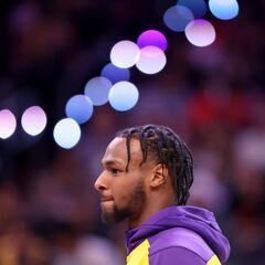 Why isn’t Bronny James playing in the Rising Stars game?