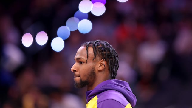 Why isn’t Bronny James playing in the Rising Stars game?