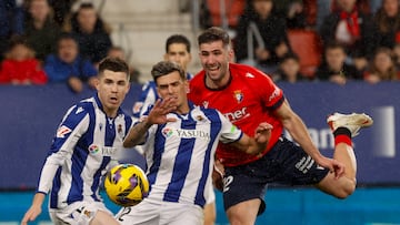 Areso durante el partido del domingo ante la Real.