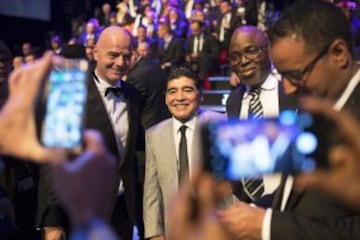 En imágenes la entrega de los premios 'The Best' de la FIFA