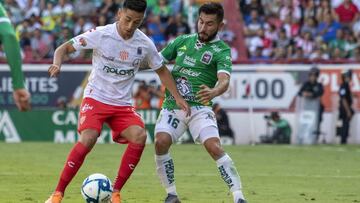 Necaxa - Le&oacute;n, Liga MX