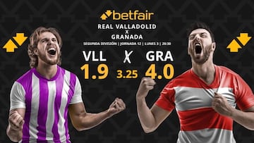 Real Valladolid vs. Granada CF: horario, dónde ver, pronósticos y clasificación