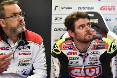 "Una cada en MotoGP cuesta entre 15.000 y 100.000 euros, no existe la de 2.000 euros"