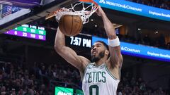 The league leading Boston Celtics got a couple of dominant home performances from Jayson Tatum and Jaylen Brown in the 127-112 win over the Phoenix Suns.