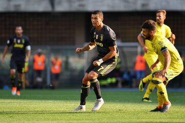 El debut de Cristiano con la Juve en imágenes