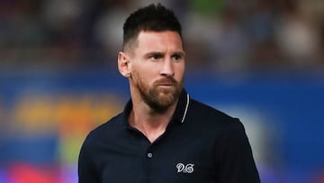 Messi sale a desmentir informaciones que le colocan en el Inter de Mil&aacute;n.