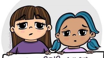 Ilustración contra la violencia machista difundida tras el asesinato de la joven profesora zamorana Laura Luelmo en Huelva.