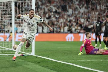 El Bayern crey¨® que pasaba la eliminatoria hasta el minuto 88. Pero el Madrid es mucho y remont¨® cuando un suplente de lujo, Joselu, sali¨® y anot¨® dos golesen los minutos 88 y 91. La final de Wembley estuvo en sus botas con un magistral Vinicius.