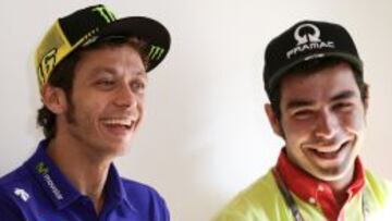 Petrucci y Rossi en Valencia.