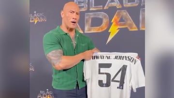 El imperdible momento entre The Rock y Real Madrid