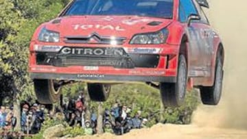 <b>SALTOS INCREÍBLES. </b>El Rally de Finlandia es uno de los más espectaculares de la temporada.