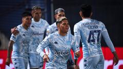 Juan Fernando Quintero, volante colombiano de Racing de Avellaneda