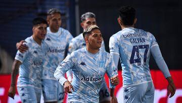 Juan Fernando Quintero, volante colombiano de Racing de Avellaneda