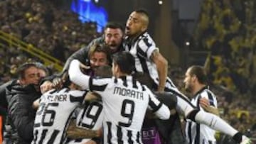 Tévez y Morata colocan a la Juventus en los cuartos de final