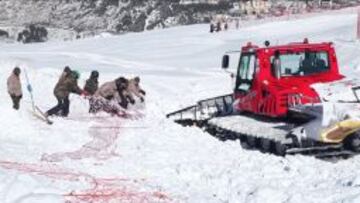 En Sierra Nevada se trabaj&oacute; contra el reloj para recuperar las pistas de la Universiada despu&eacute;s del temporal.