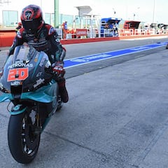 Recital Yamaha: Quartararo, Morbidelli y Maverick delante
