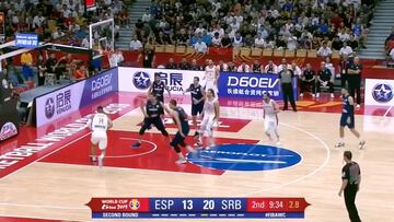 El póster de Willy al gigante del Mundial: ya es una canasta mítica