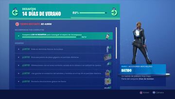 Fortnite Battle Royale: desaf&iacute;os de 14 d&iacute;as de verano