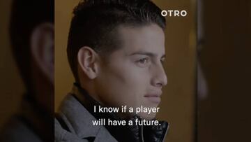 James Rodríguez confirma que quiere ser presidente o entrenado