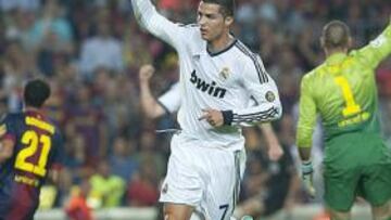 <b>VORAZ. </b>En el último partido de Liga, Cristiano hizo un doblete. Fue ante el Barça en el Camp Nou.