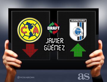 Los 79 movimientos del Draft del Apertura 2017 en imágenes