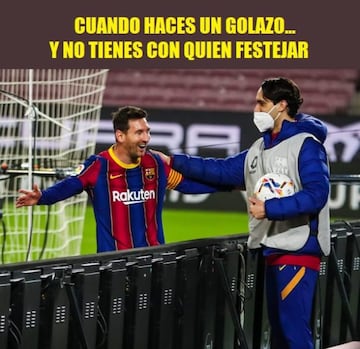 Messi y Correa, protagonistas de los mejores memes de la jornada