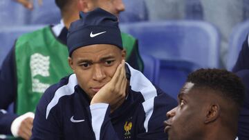 Kylian Mbappé omitted from France squad