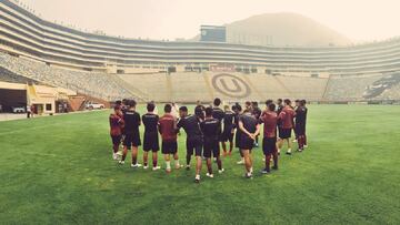 El equipo limeño completó una nueva sesión de trabajo antes de vivir el encuentro amistoso ante Deportivo Municipal, donde el italiano jugará como local.