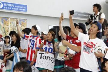 El Atlético ya está en Japón