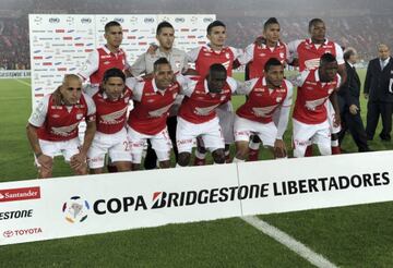 Santa Fe fue semifinalista en la edición 2013 luego de superar a Gremio en octavos y Real Garcilaso en cuartos. Enfrentó a Olimpia de Paraguay en las semifinales pero no logró el cupo en la final.