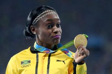 Elaine Thompson se ha convertido en la nueva dominadora de la velocidad femenina. La jamaicana se ha hecho con el oro en las pruebas de 100 y 200 metros y con la plata en el 4x100. 