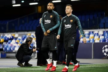 Arthur and Arturo Vidal.