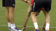 Alarma Negredo: es duda para la visita al Calderón