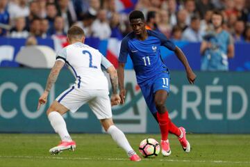 France, winger, (20).