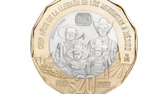 Así es la nueva moneda de 20 pesos en honor a la llegada de los menonitas