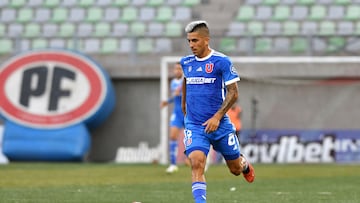 Futbol, Deportes Copiapo vs Universidad de Chile.
Fecha 3, campeonato Nacional 2024.
El jugador de Universidad de Chile Leandro Fernandez es fotografiado durante el partido de primera division contra Deportes Copiapo disputado en el estadio Luis Valenzuela Hermosilla en Copiapo, Chile.
04/03/2024
Alejandro Pizarro Ubilla/Photosport

Football, Deportes Copiapo vs Universidad de Chile.
3nd turn, 2024 National Championship.
Universidad de Chile's player Leandro Fernandez is pictured during the first division match against Deportes Copiapo at the Luis Valenzuela Hermosilla in Copiapo, Chile.
04/03/2024
Alejandro Pizarro Ubilla/Photosport