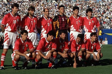 Selección que obtuvo el cuarto puesto en el Mundial de Estados Unidos 1994. 