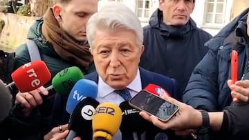 Cerezo: “Simeone puede entrenar no a nuestro equipo, al que quiera”