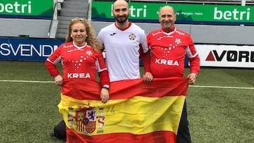 Pedro Tarancón, el único futbolista español en un país "de cuento"