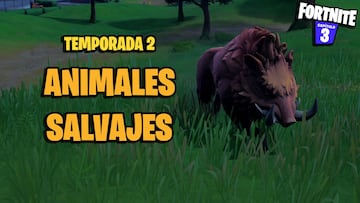 Animales en Fortnite Temporada 2: todas sus ubicaciones