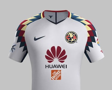 América presentó su nueva camiseta de visitante