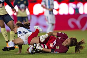 Te presentamos el encuentro entre las hidalguenses y las azulcremas que se celebró este lunes por la noche en el Estadio Hidalgo.