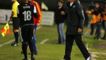 Manuel Pellegrini, en el partido ante el Cacere&ntilde;o.