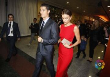 Cristiano Ronaldo, en la Gala que fue condecorado como el mejor de la temporada.