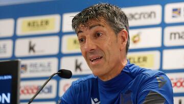 Imanol: "Pelear por estar arriba pasa por ganar al Valencia"